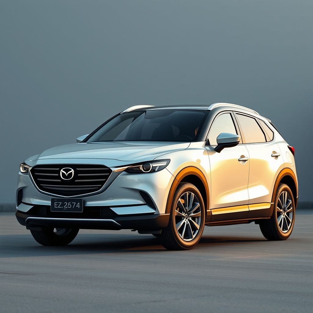 อนาคตของยานยนต์ Mazda EZ60 SUV ไฮบริด เติมเต็มด้วยเทคโนโลยี